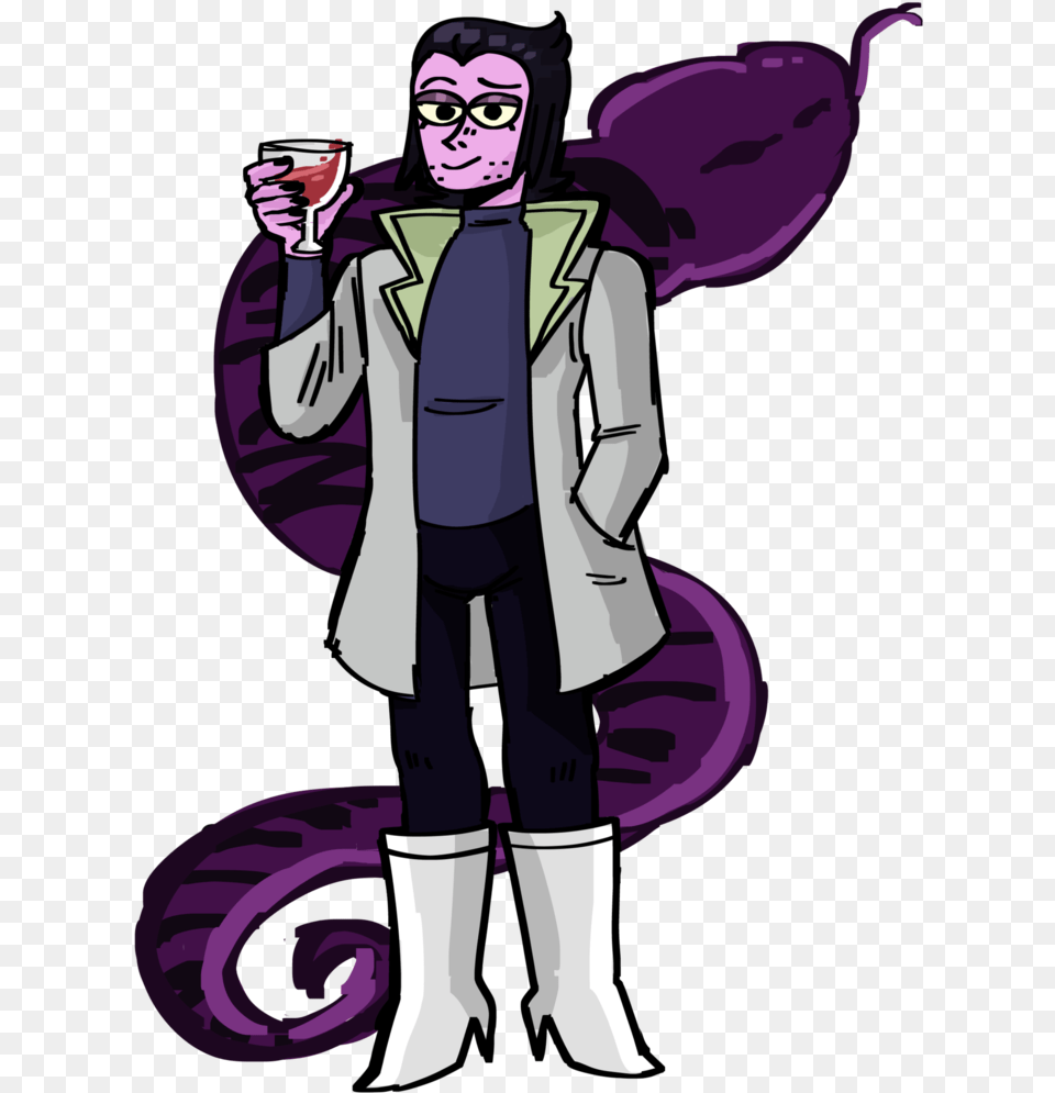 Venom In My Veins Clipart Fictional Character, Purple, Publication, Book, Clothing Png