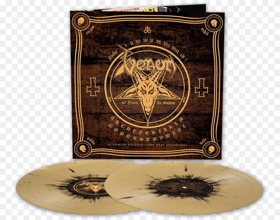 Venom In Nomine Satanas Venom In Nomine Satanas Vinyl, Machine, Wheel, Gold Free Transparent Png