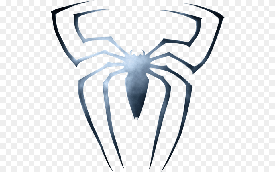 Venom Logo Spider Man Black And White, Animal, Invertebrate Png Image