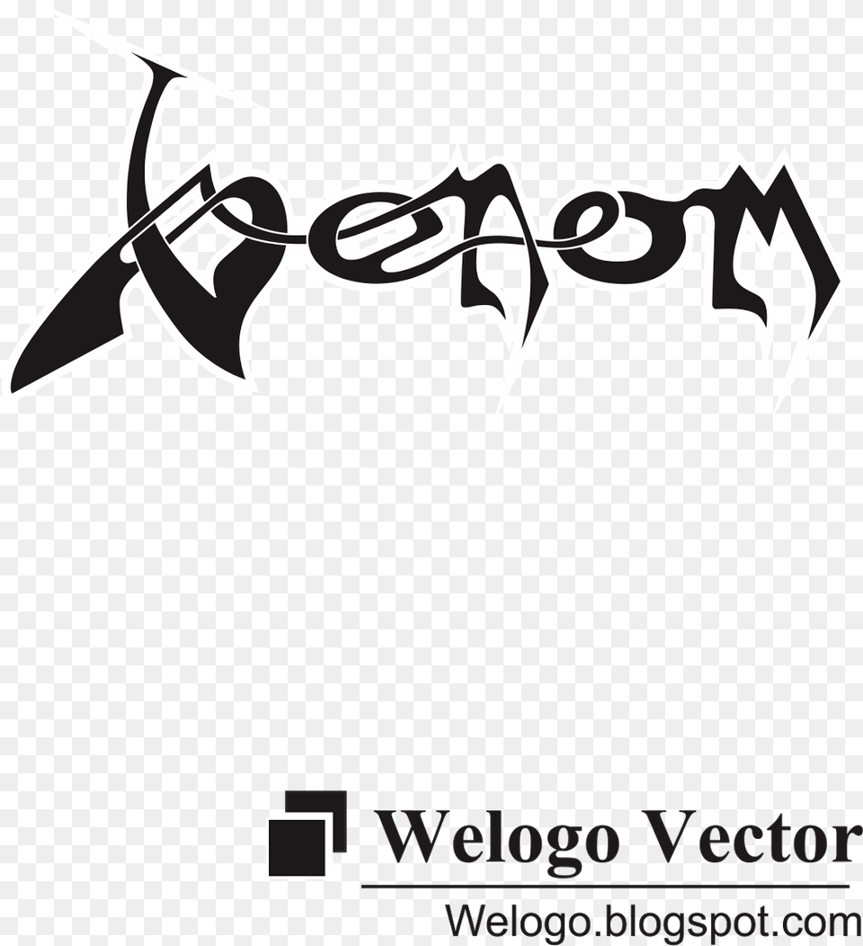 Venom Logo White Venom Band Shirt, Animal, Fish, Sea Life, Shark Png Image