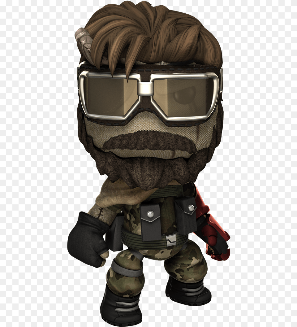 Venomsnakepose Little Big Planet 3 Venom Snake, Accessories, Goggles, Baby, Person Png