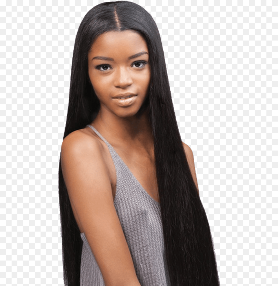 Venta Directa De Fbrica Extensiones De Cabello Muestra 20 Inch Brazilian Hair, Head, Black Hair, Face, Person Free Png