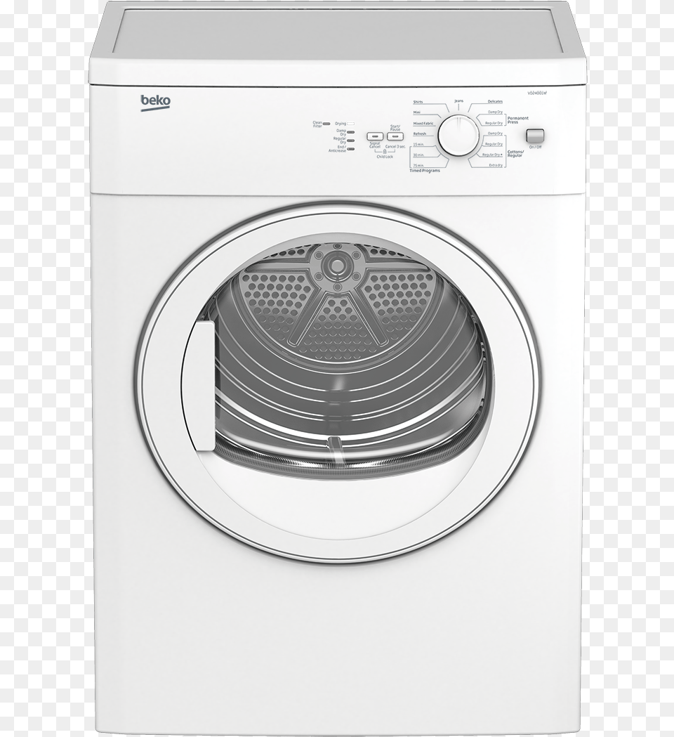 Vented Electric Dryer Clothes Dryer, Appliance, Device, Electrical Device, Washer Free Png