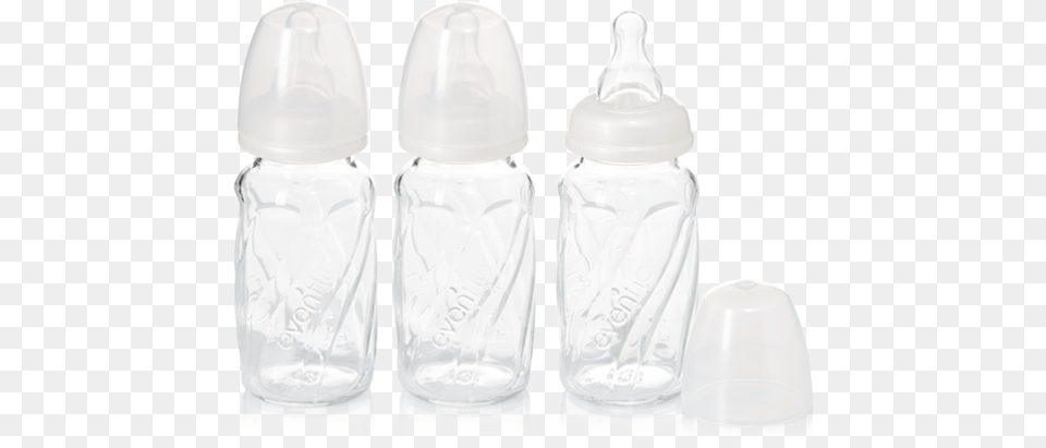 Vented Plus Glass Bottles 4oz 01png Glass Bottle, Jar, Shaker Free Png