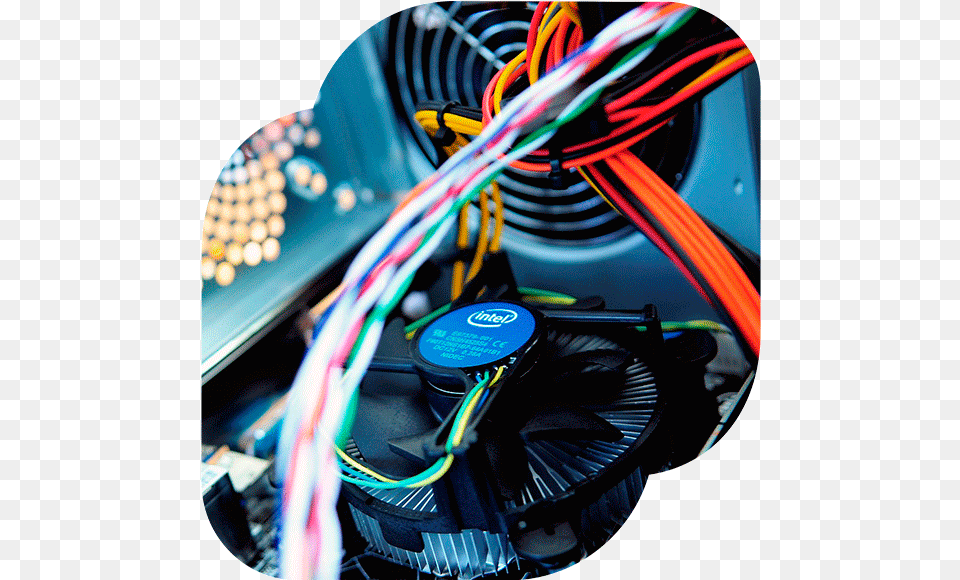 Ventilador Intel Para Procesador Visto Desde El Interior Reparacion De Celulares, Computer Hardware, Electronics, Hardware, Computer Png Image