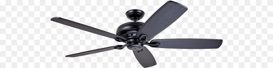 Ventilateur De Plafond Noir, Appliance, Ceiling Fan, Device, Electrical Device Free Png Download