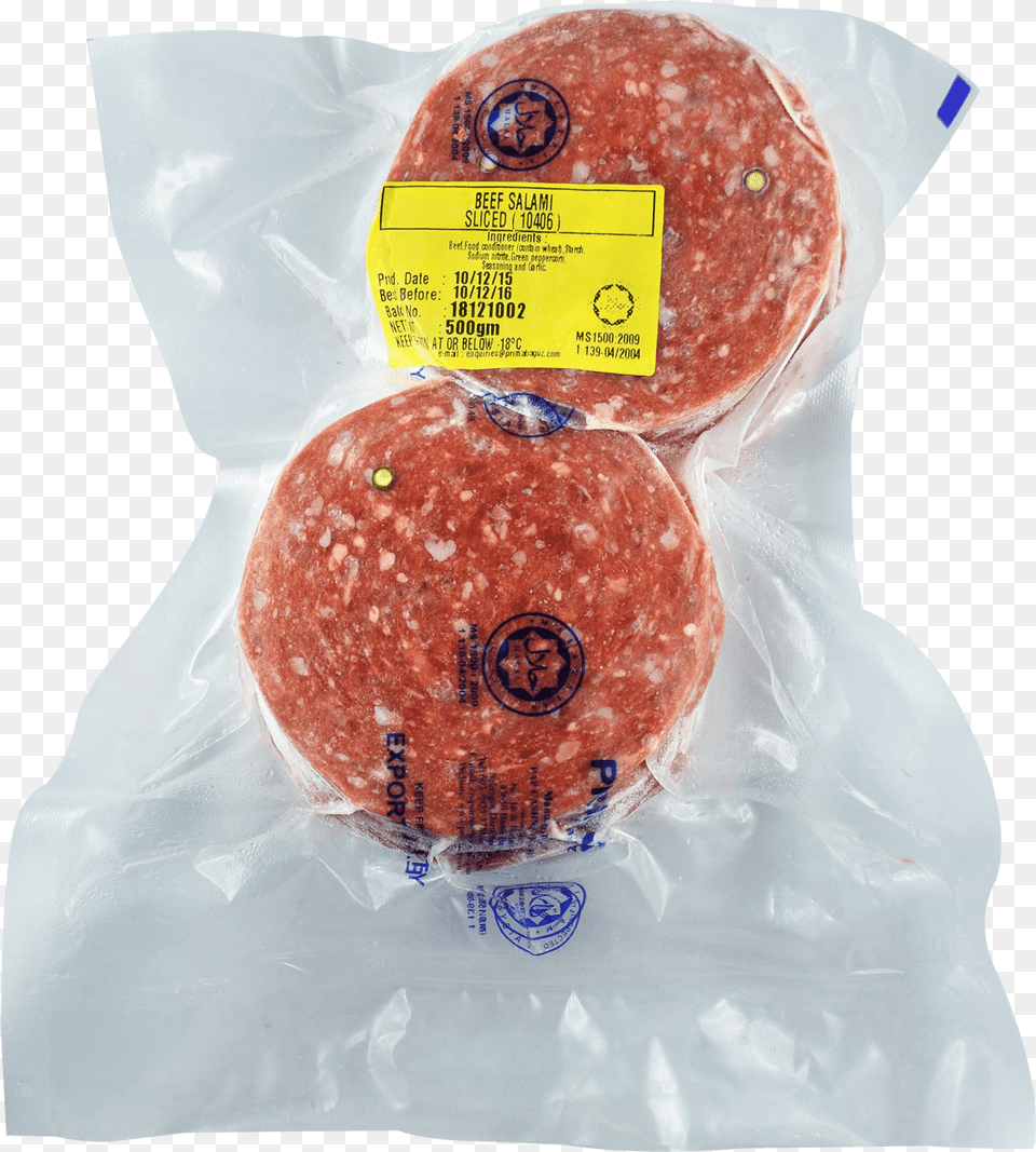 Ventricina Beef Salami Malaysia, Food, Meat Png