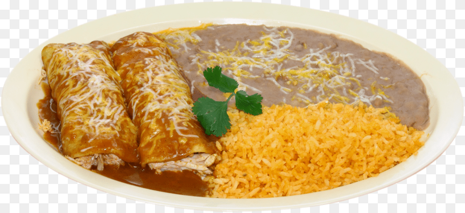 Ventura Enchilada Plate, Food, Food Presentation, Meal, Bread Free Png Download