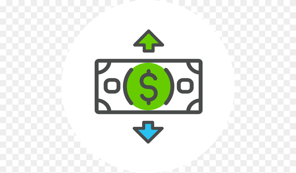 Venture Capital Vector Icon, Symbol, Disk Png Image