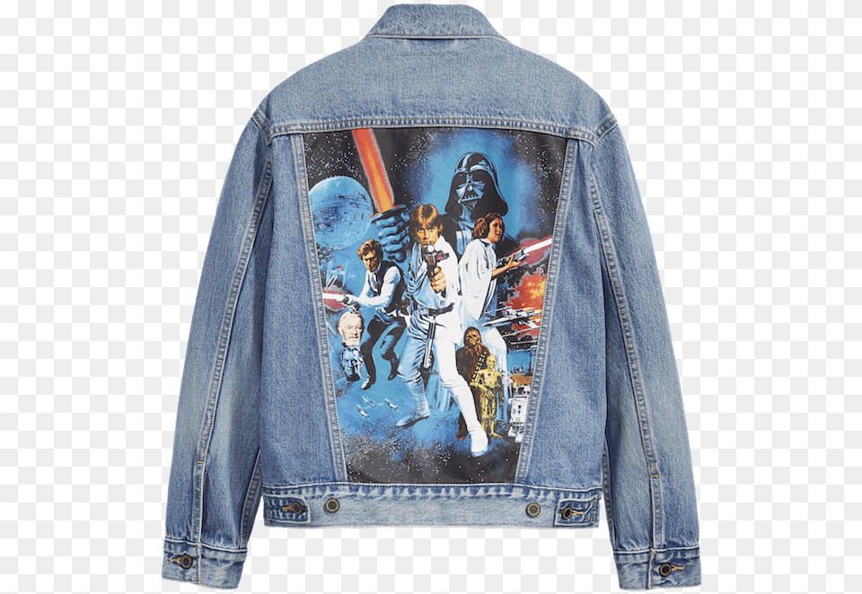 Ventures Into A New Galaxy With Star Wars Levis X Starwars, Jeans, Clothing, Coat, Jacket Free Png