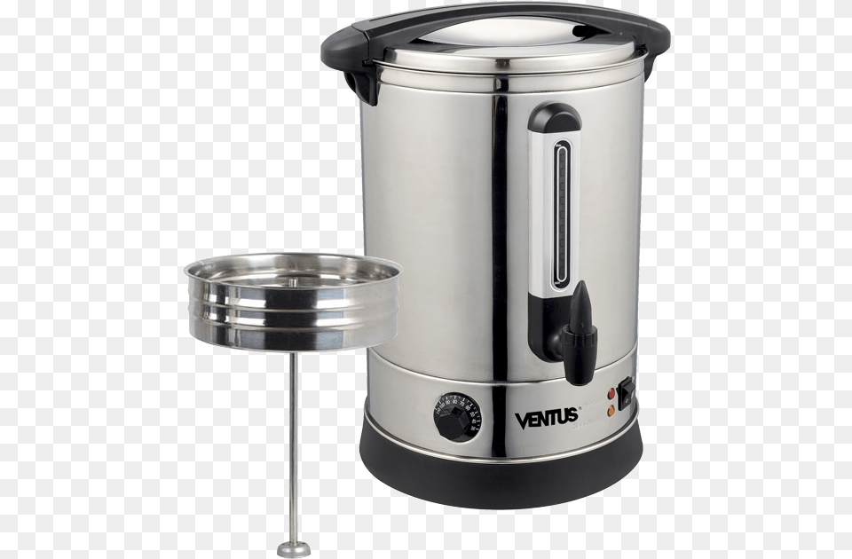 Ventus Hervidor De Agua Percolador 10 Lts Ventus Sterling Electric Tea Urn, Cookware, Bottle, Shaker, Device Png