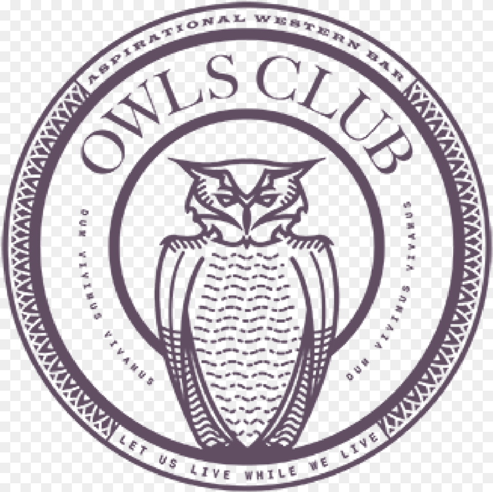 Venues Owls Club Great Horned Owl, Emblem, Symbol Free Png Download