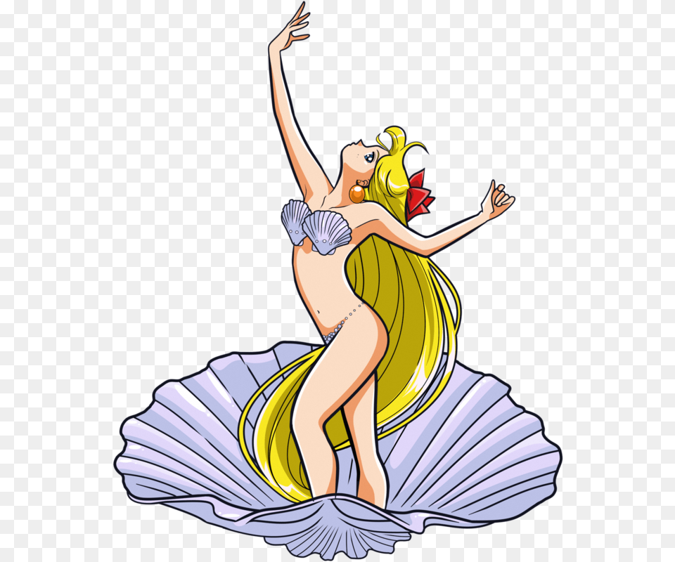 Venus Drawing Birth Birth Of Venus, Dancing, Leisure Activities, Person, Adult Free Transparent Png