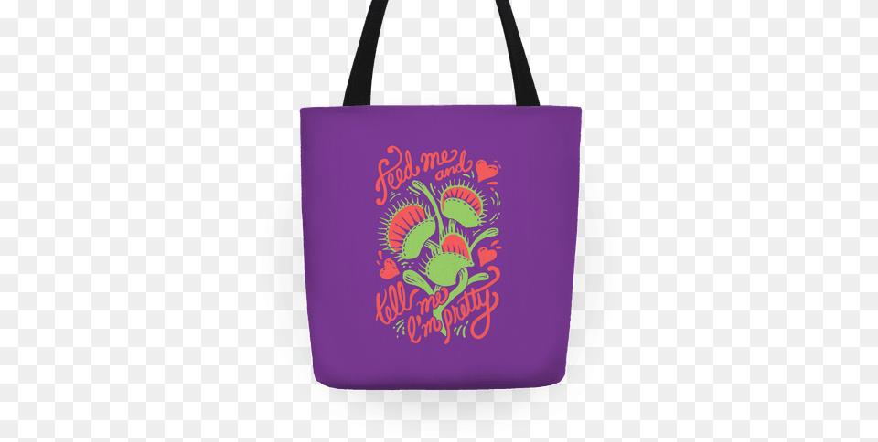 Venus Fly Trap Totes Lookhuman, Accessories, Bag, Handbag, Tote Bag Free Png