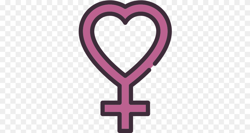 Venus Icon Heart Female Sign, Person Free Png Download