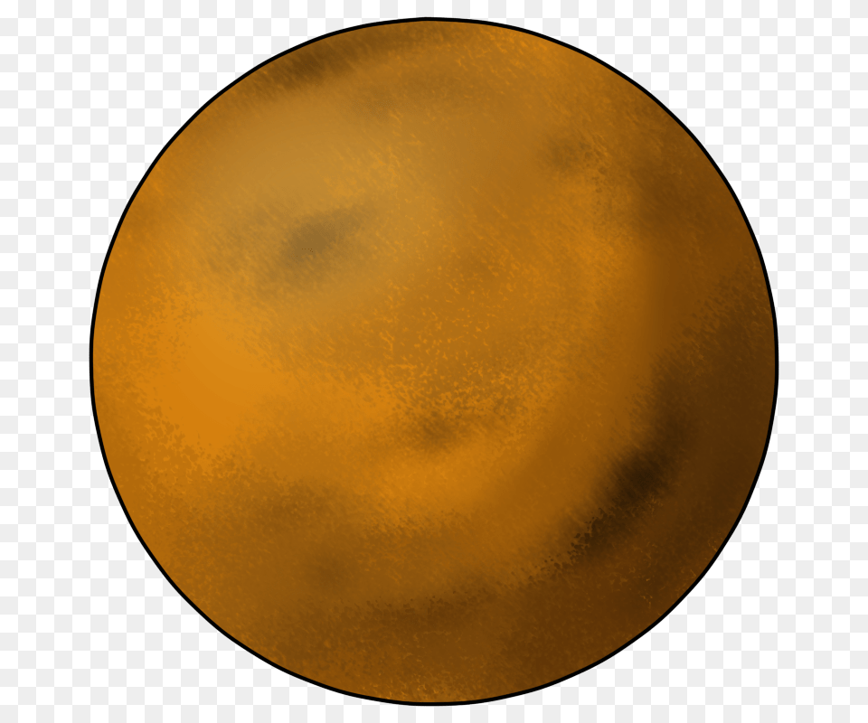Venus Planet Clip Art, Sphere, Texture, Gold, Astronomy Free Png Download