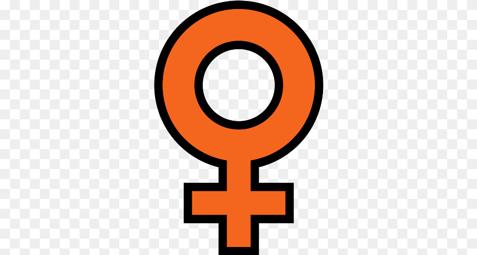 Venus Vector Svg Icon 7 Repo Icons Women Sign Orange, Symbol, Text Png