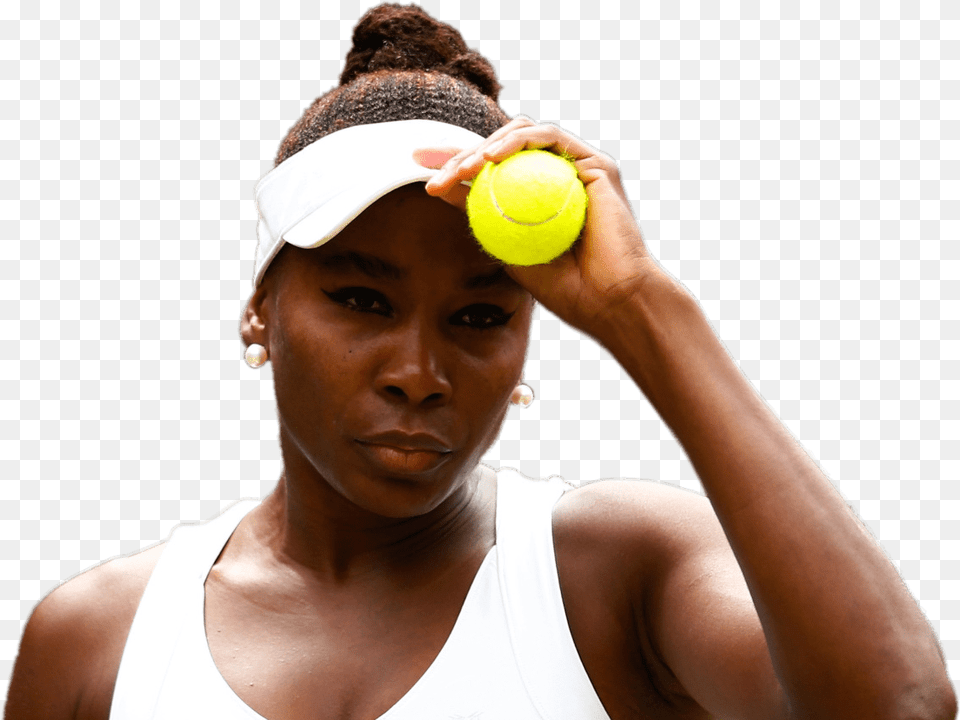 Venus Williams Focussing Venus Williams, Ball, Sport, Tennis, Tennis Ball Free Transparent Png