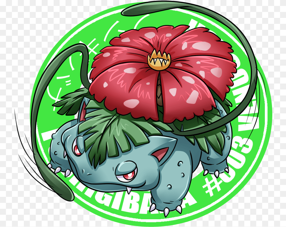 Venusaur, Art, Graphics, Flower, Plant Free Transparent Png