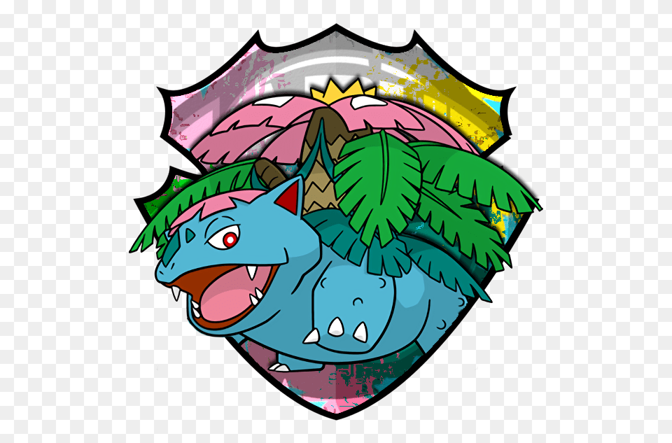 Venusaur Mega, Animal, Fish, Sea Life, Shark Png Image