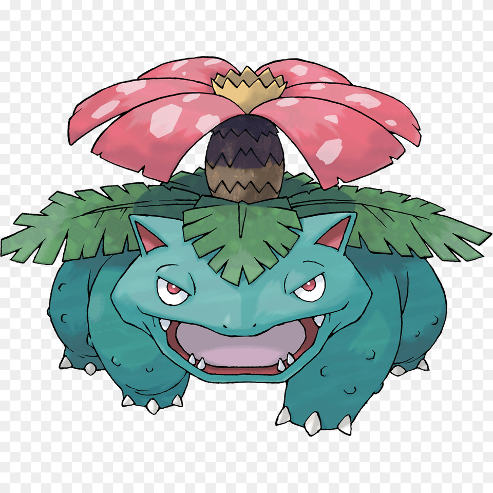 Venusaur Pkmn Ref, Book, Comics, Publication, Baby Free Png Download