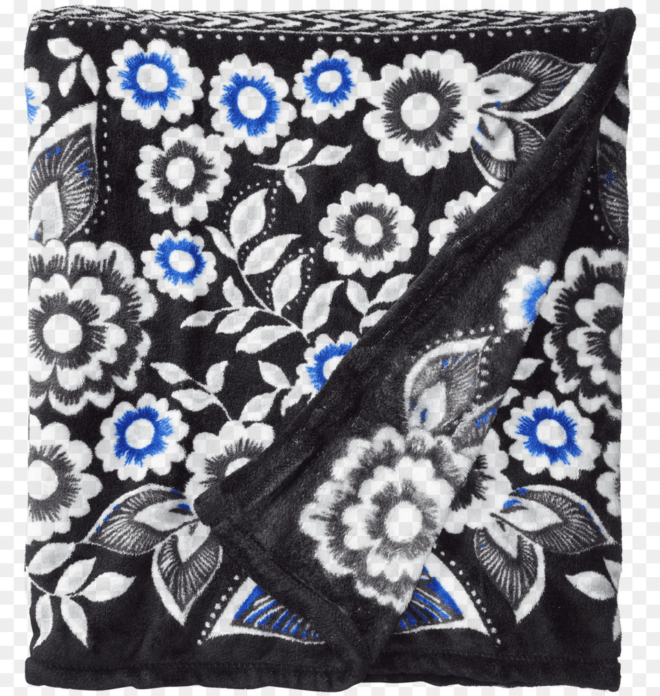 Vera Bradley Snow Lotus Blanket, Accessories, Pattern, Art, Floral Design Free Png