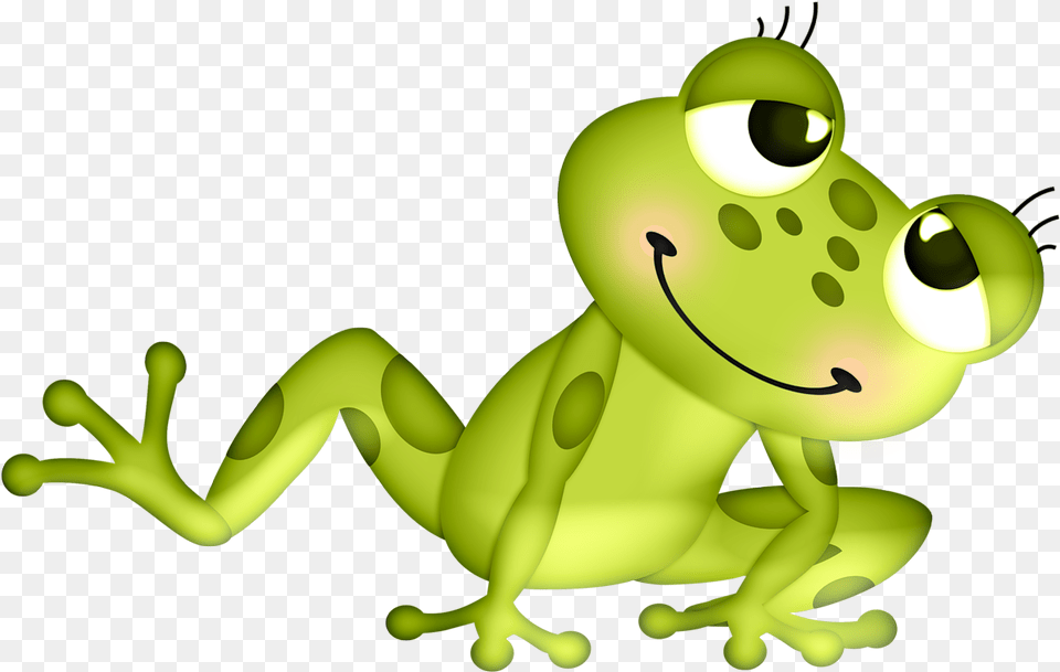 Verenadesigns Funnyday El Cute Girl Frog, Amphibian, Animal, Wildlife Png Image