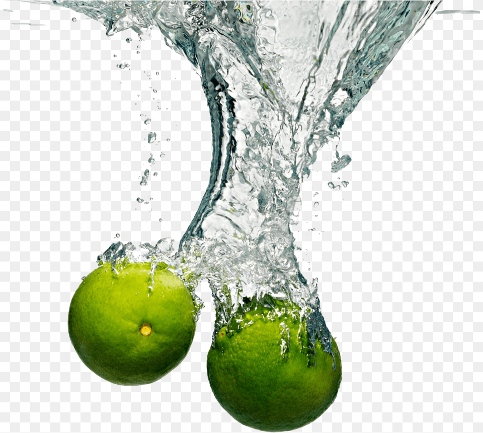 Verfrissend In It Fruit With Water Splash, Ball, Tennis, Sport, Produce Png Image