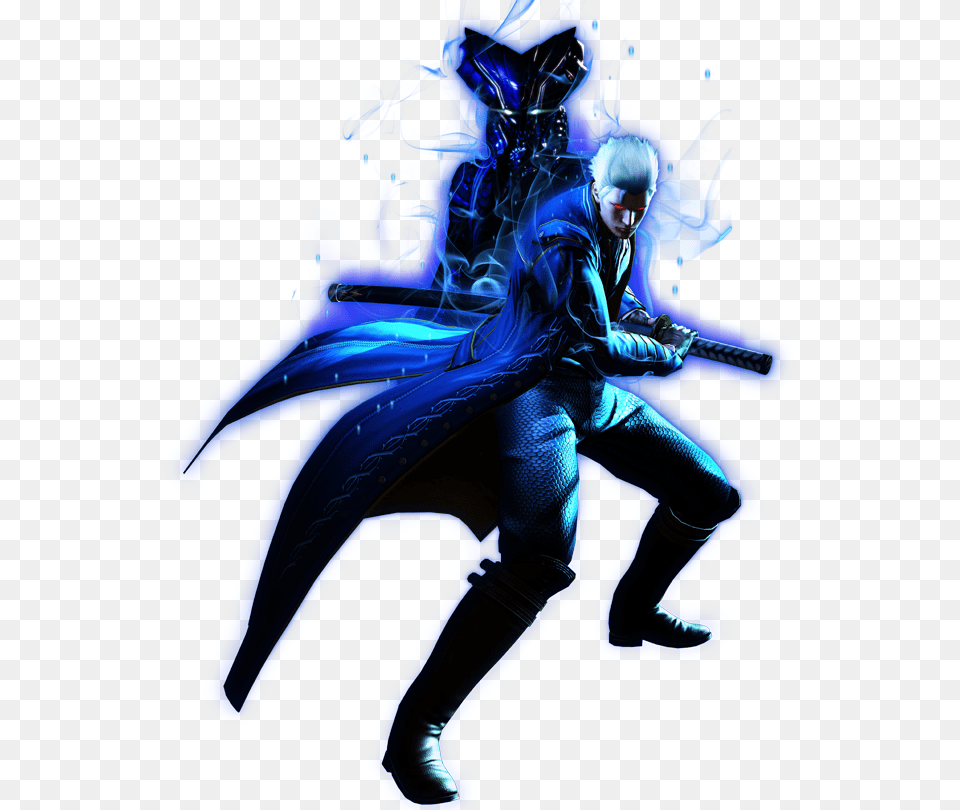 Vergil Devil May Cry, Adult, Female, Person, Woman Free Png Download