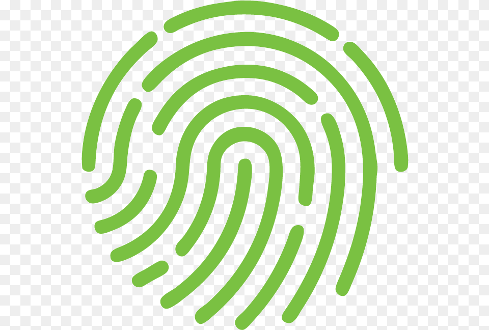 Verification Mode Icon Fingerprint Circle, Spiral Png