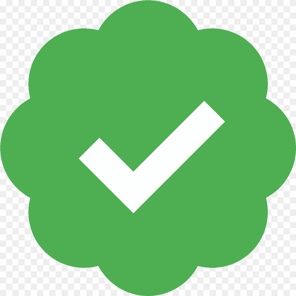 Verified Account Icon Twitter Verified Icon, Green Free Png