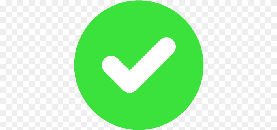 Verified Blue Check Mark, Sign, Symbol, Disk Png