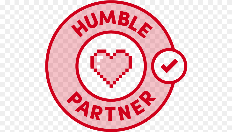 Verified Humble Partners And Humble Partners Receive Humble Bundle Partner, Logo, Symbol Free Png Download