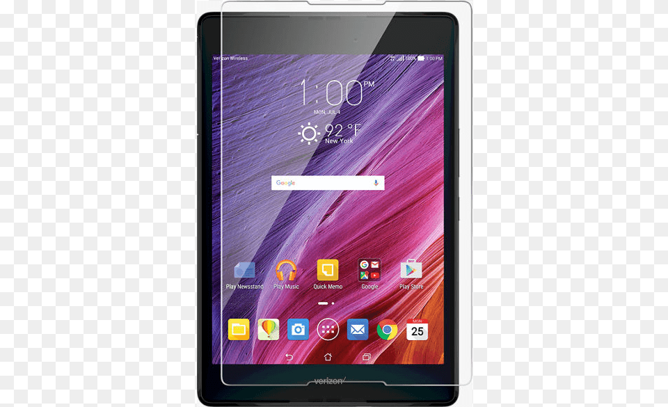 Verizon Tempered Glass Screen Protector For Asus Zenpad Tablet Asus Zenpad Z8, Computer, Electronics, Tablet Computer, Phone Png Image