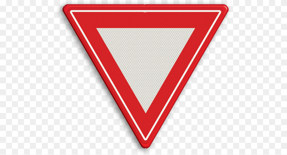 Verkeersbord Rvv B06 Bord Gevaarlijk Kruispunt, Sign, Symbol, Triangle, Road Sign Free Transparent Png