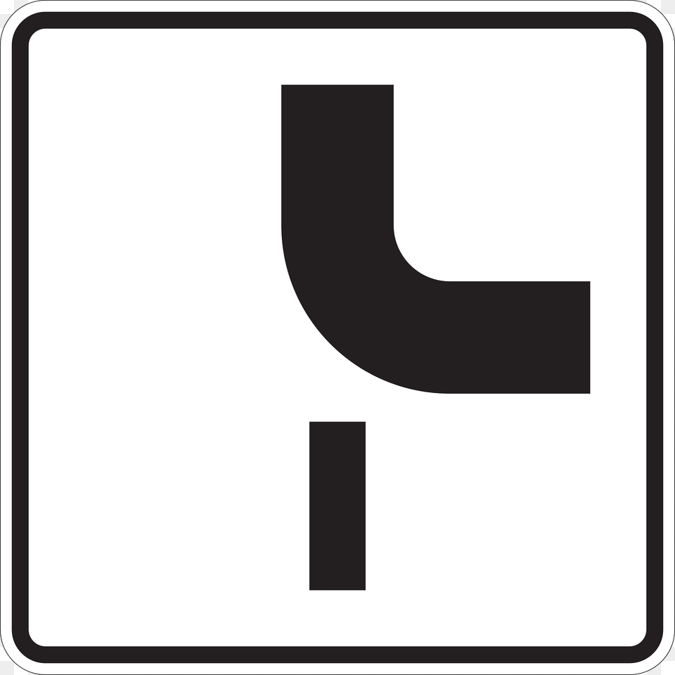 Verlauf Der Vorfahrtstrae An Einmndungen Clipart, Sign, Symbol, Road Sign, Smoke Pipe Png Image