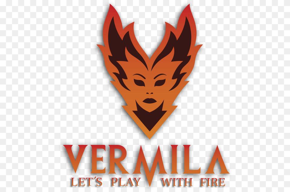 Vermila Studios Letu0027s Play With Fire Lets Logo, Person, Face, Head Png