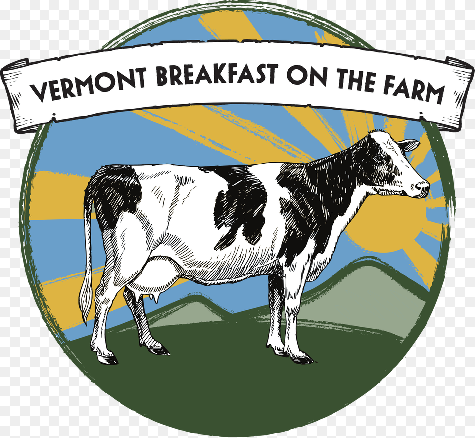 Vermont Breakfast On The Farm, Animal, Cattle, Cow, Dairy Cow Free Transparent Png