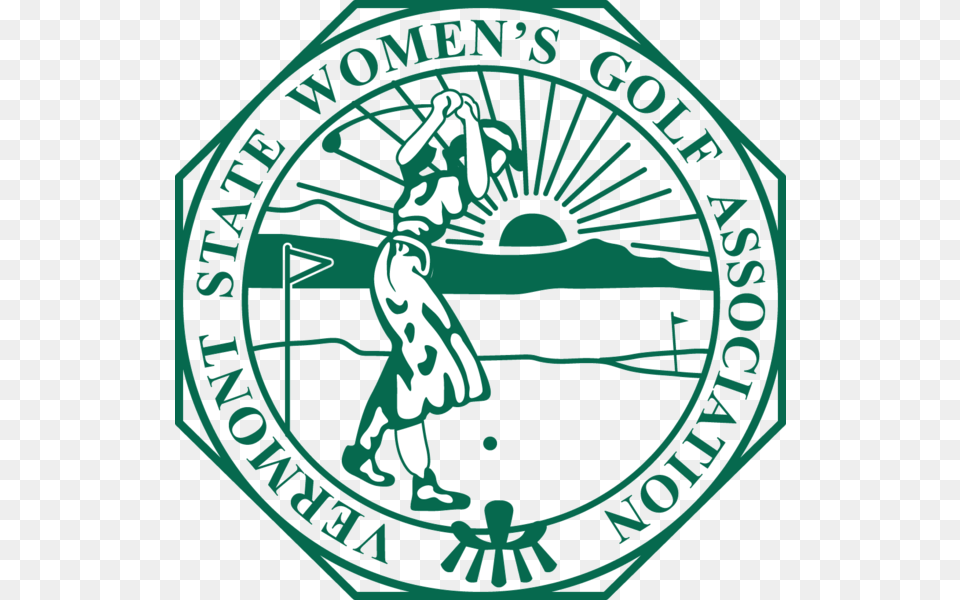 Vermont State Womens Golf Association Registration Event Portal, Badge, Logo, Symbol, Machine Free Transparent Png