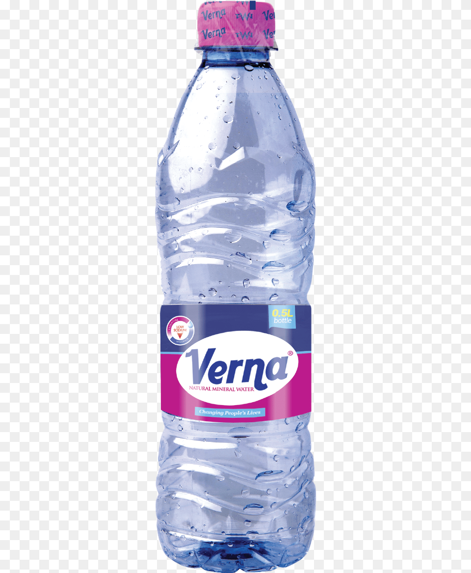 Verna Drinking Water Ghana, Beverage, Bottle, Mineral Water, Water Bottle Free Png Download