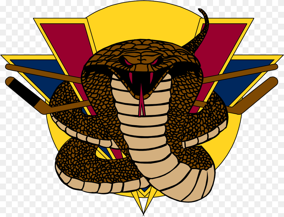 Vernon Vipers Vs Trail Smoke Eaters Vernon Vipers Logo, Animal, Cobra, Reptile, Snake Free Png Download