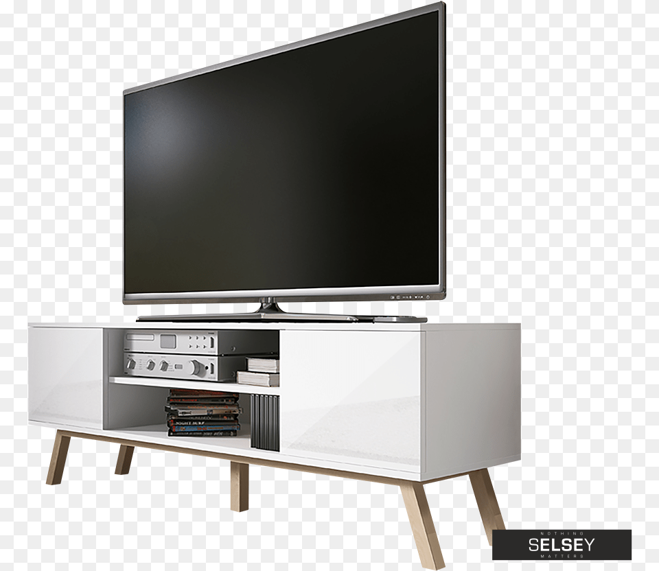 Vero Wood Scandi Style Tv Stand Selsey Vero Wood 1500 Tv Stand For Tvs Up To 70 Inch, Computer Hardware, Electronics, Hardware, Monitor Free Png