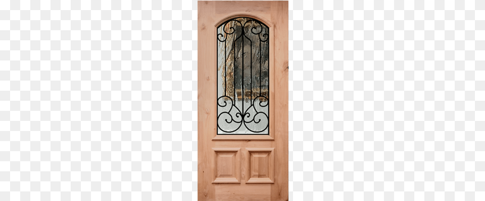Verona 23 Lite Wnovo Glass 3 4 Lite Aspen Iron Grille Door, Gate, Arch, Architecture, Wood Free Png
