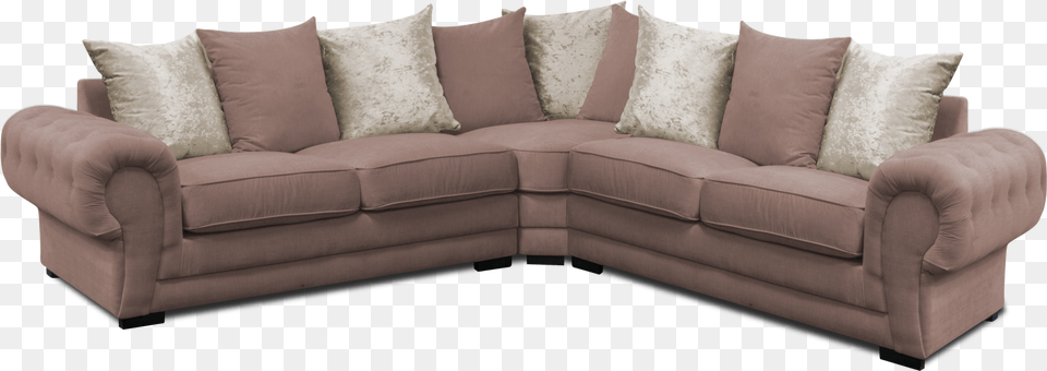 Verona New Corner Sofa Velour Studio Couch, Cushion, Furniture, Home Decor Png Image