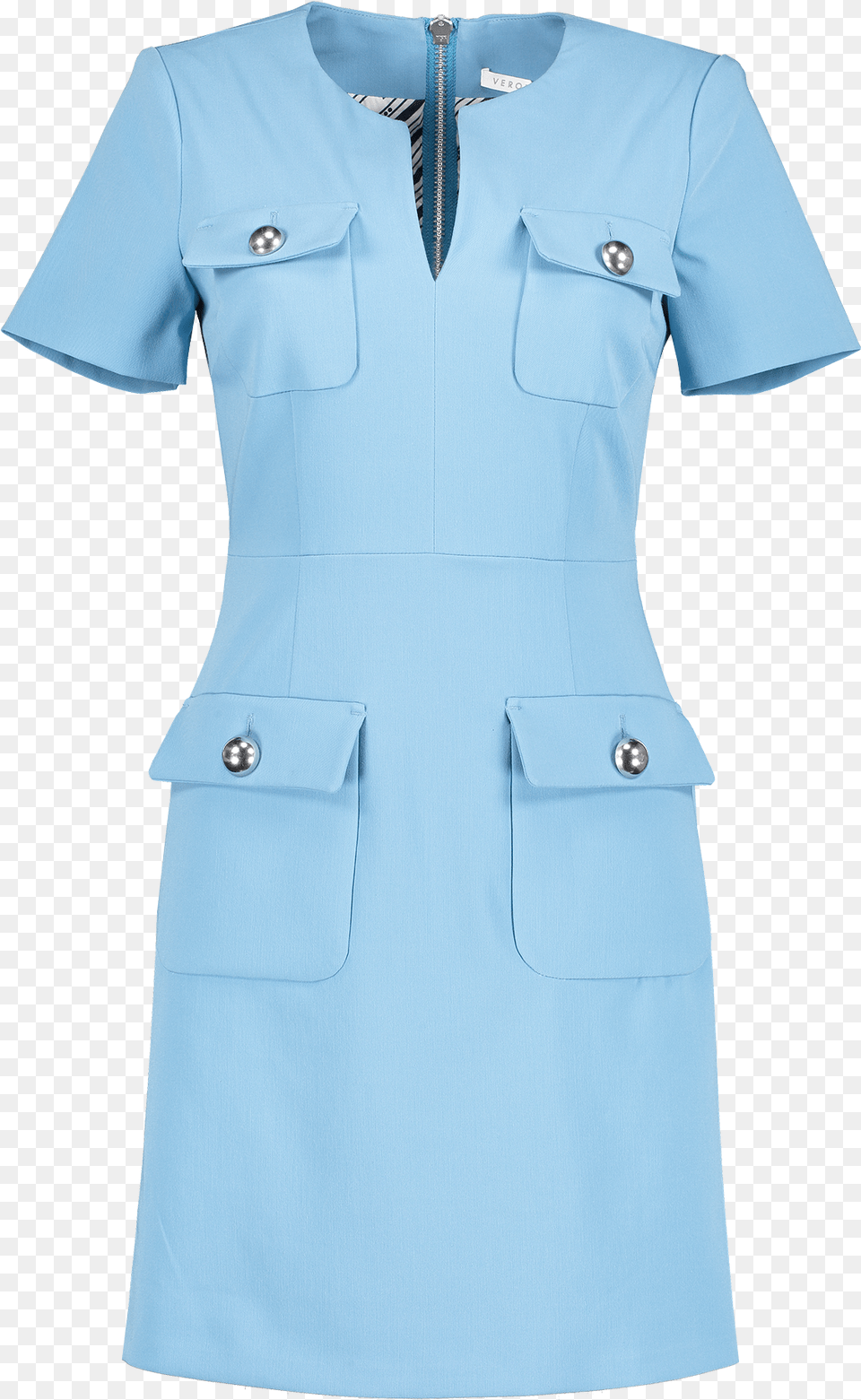 Veronica Beard Full Length Front Emma Dress Day Dress, Clothing, Coat, Lab Coat Png Image