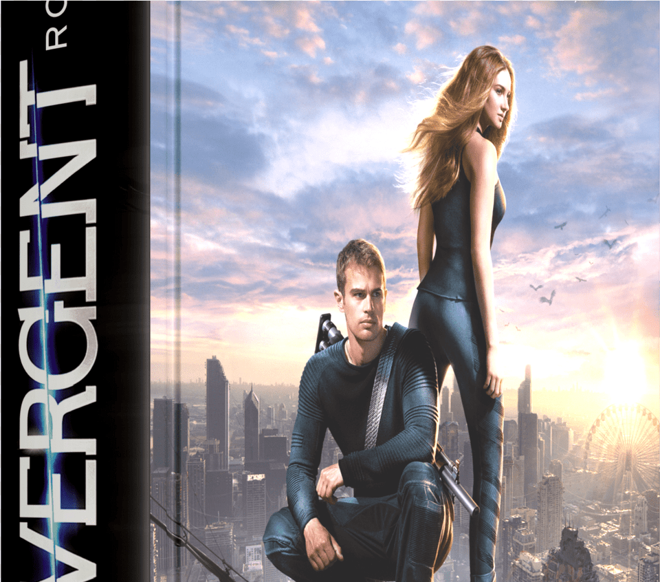 Veronica Roth The Creator Of The Divergent Series Action Film, Advertisement, Poster, Woman, Male Free Png Download