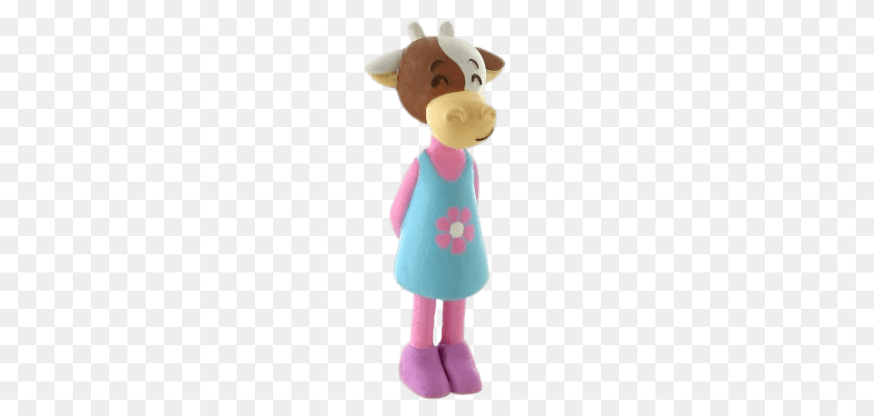 Veronica The Cow Figurine, Plush, Toy, Teddy Bear, Clothing Png Image
