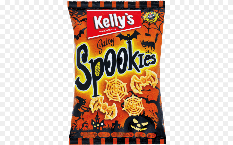 Verpackung Von Kelly39s Salty Spookies, Food, Snack, Book, Publication Free Png Download