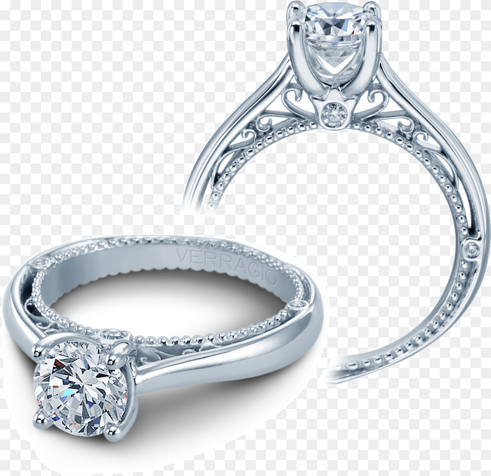 Verragio 06 Ct Tw Diamond Semi Mount Engagement Engagement Rings Verragio, Accessories, Gemstone, Jewelry, Platinum Png