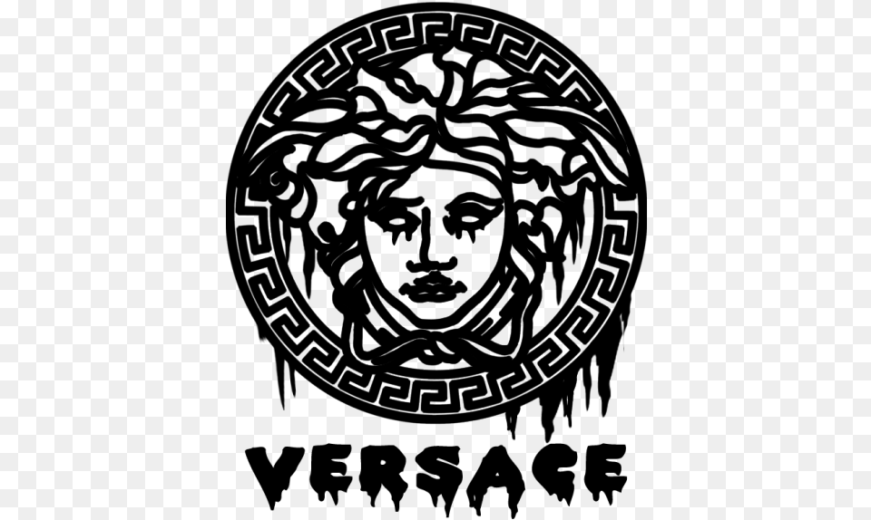 Versace Gold Logo New Pillow Cover Design, Festival, Hanukkah Menorah, Text, Calligraphy Free Transparent Png
